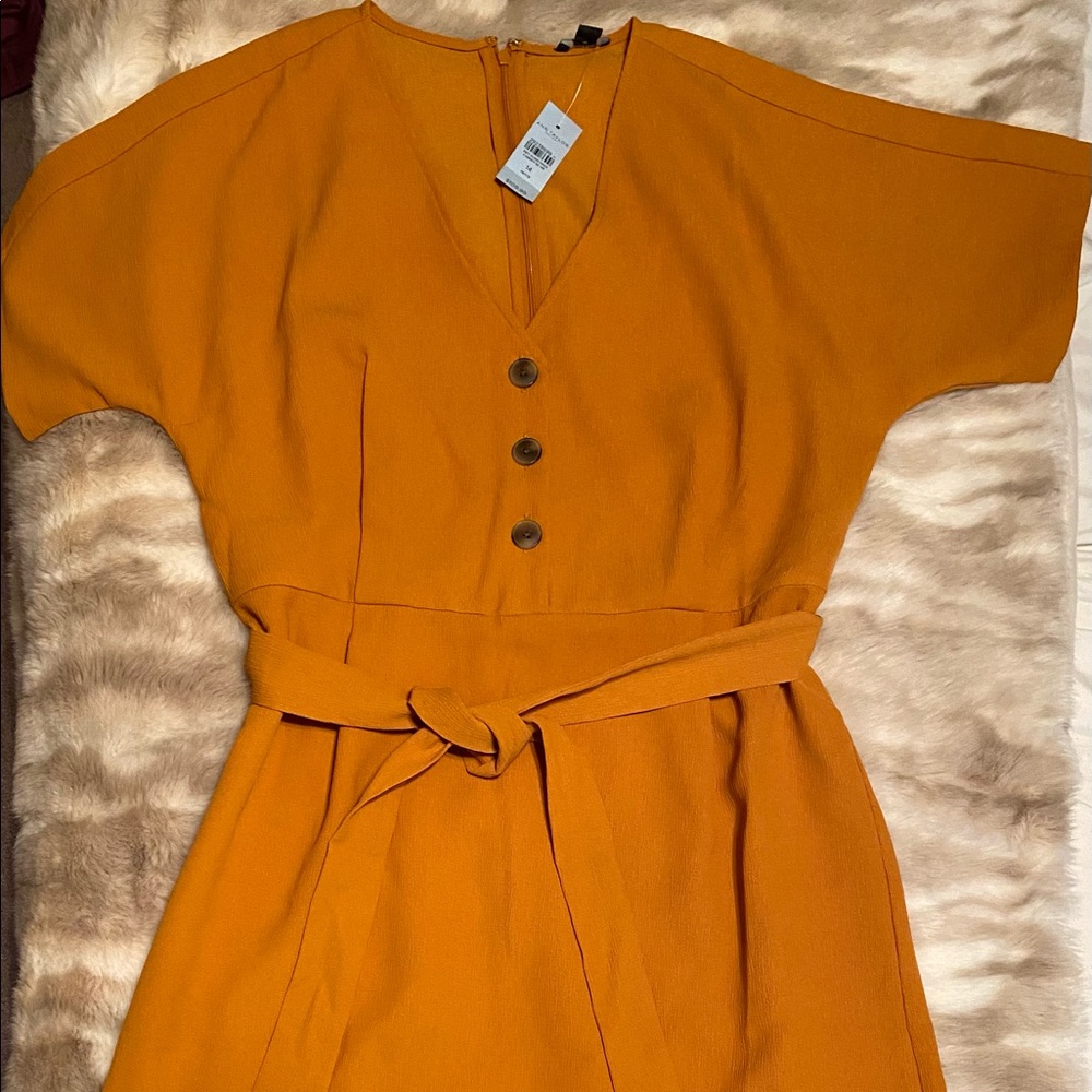 Brand new- Ann Taylor Factory Dress with attached belt